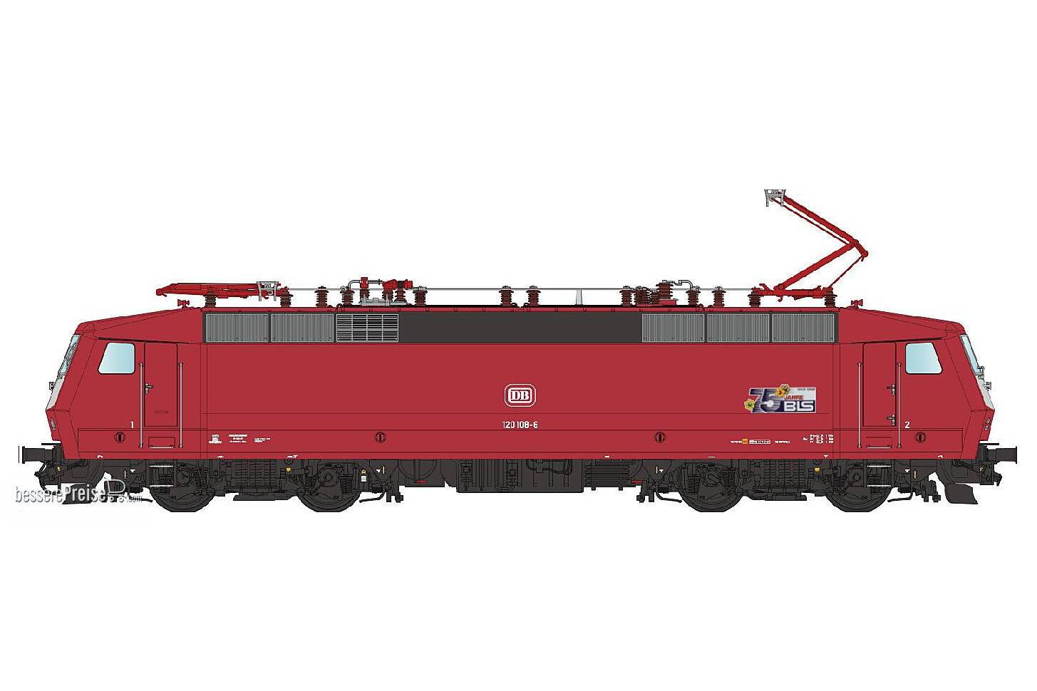 E-Lok BR 120.1 DB, Ep.IV, 75 Jahre BLS, AC Sound - Lemke