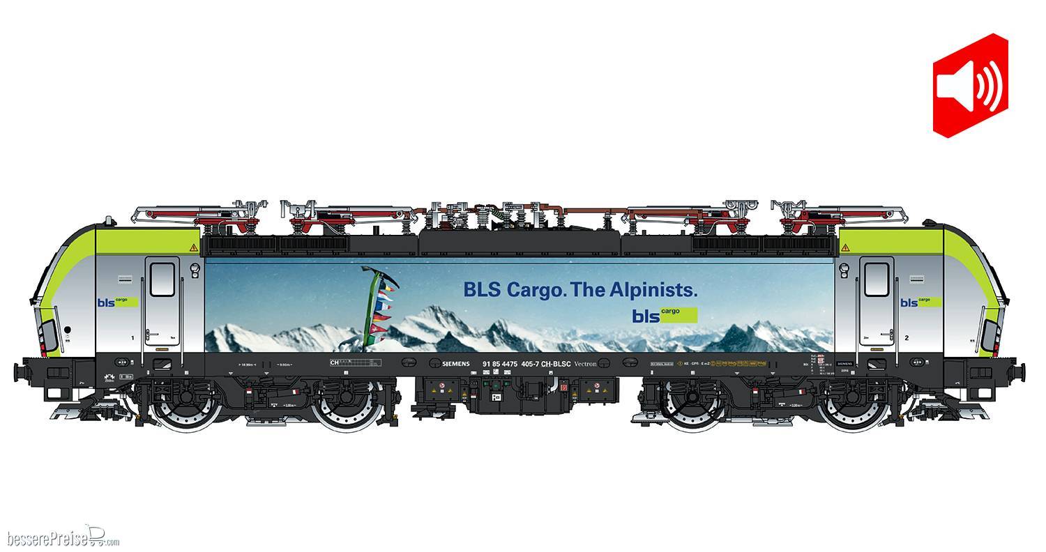 E-Lok Re 475 Vectron BLS Cargo, Ep.VI, Sound - Lemke