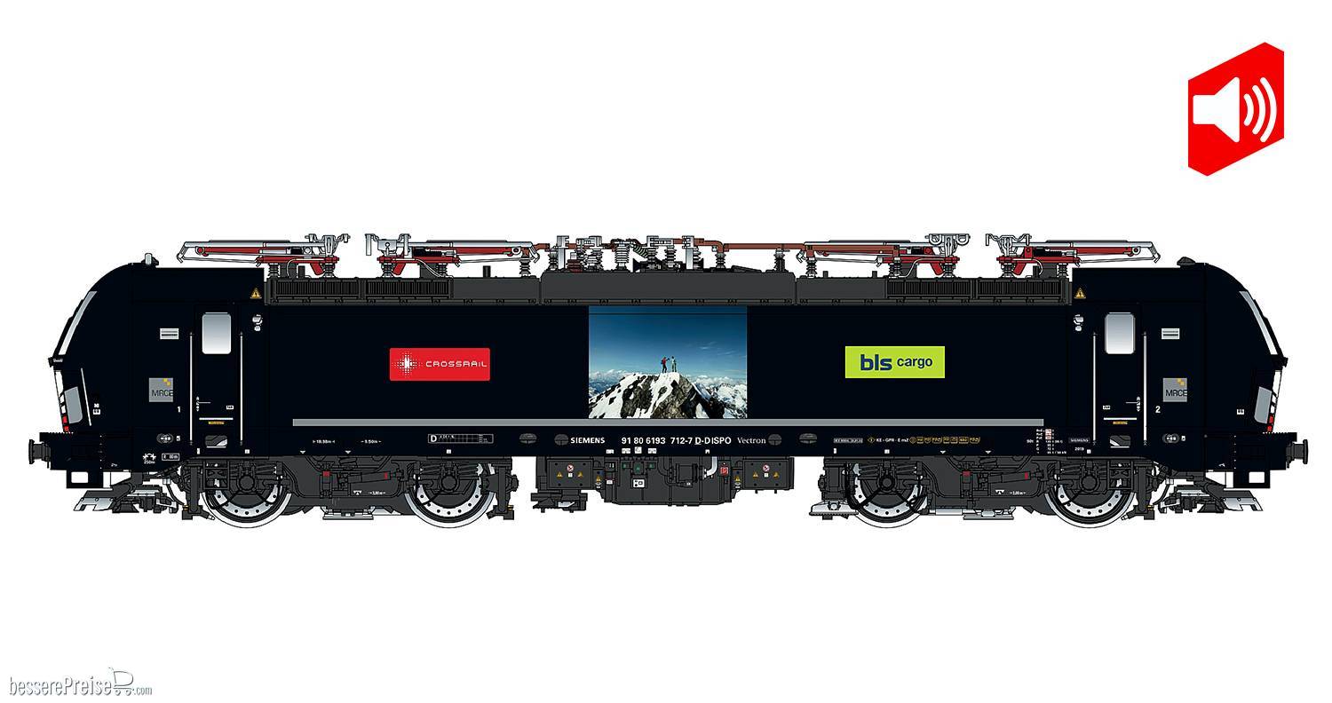 E-Lok BR 193 Vectron MRCE/BLS/Crossrail, Ep.VI, Sound - Lemke