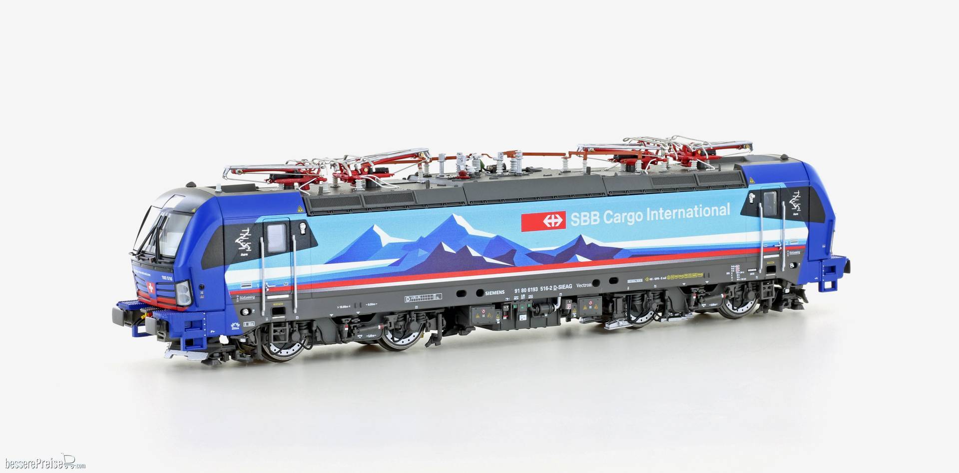 E-Lok BR 193 SBB Cargo Alppiercer 2, D/A/CH/NL, Ep.VI, AC - Lemke