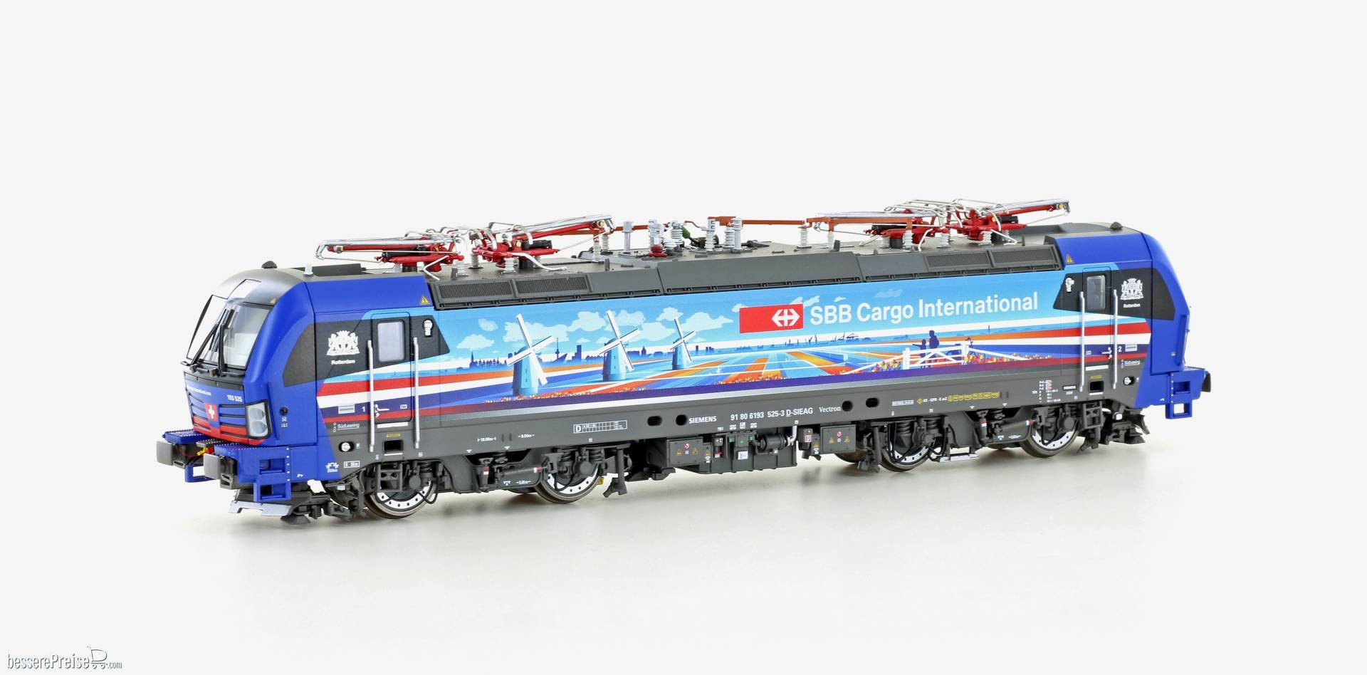 E-Lok BR 193 525 SBB Cargo / Hollandpiercer, Ep.VI, AC - Lemke