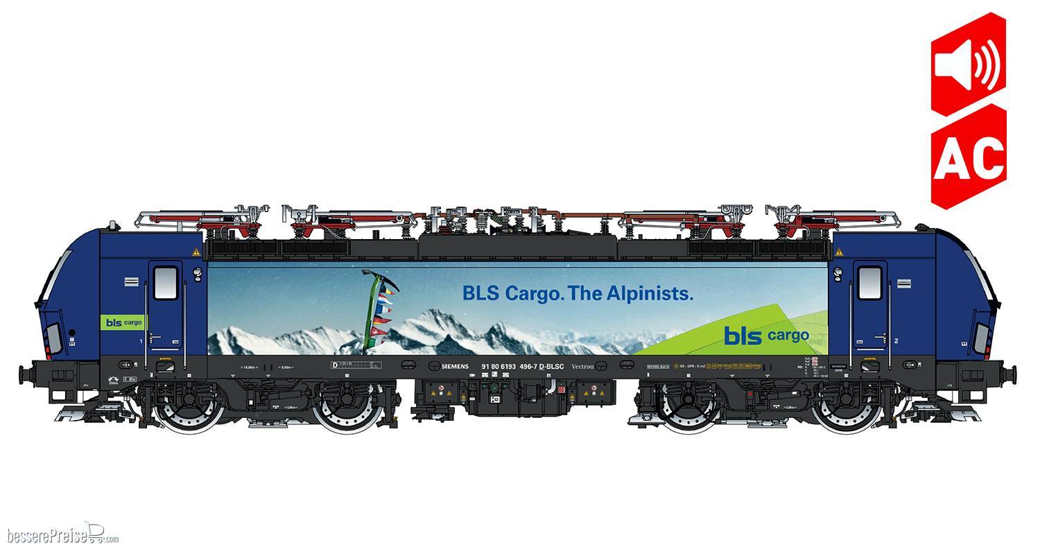 E-Lok BR 193 Vectron HUPAC / BLS Cargo, Ep.VI, AC Sound - Lemke