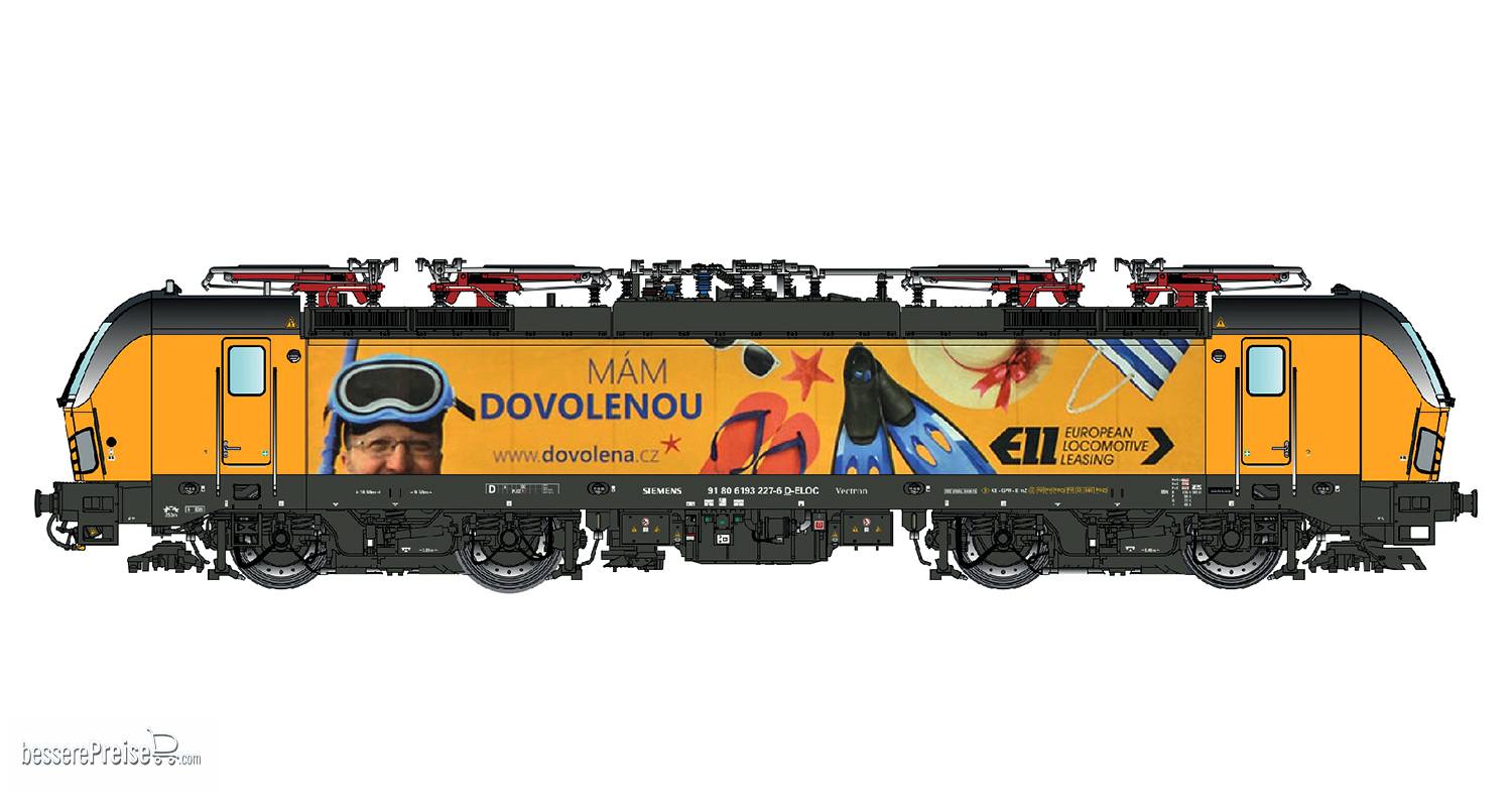 E-Lok BR 193 Vectron Regiojet, Ep.IV, Werbung - Lemke
