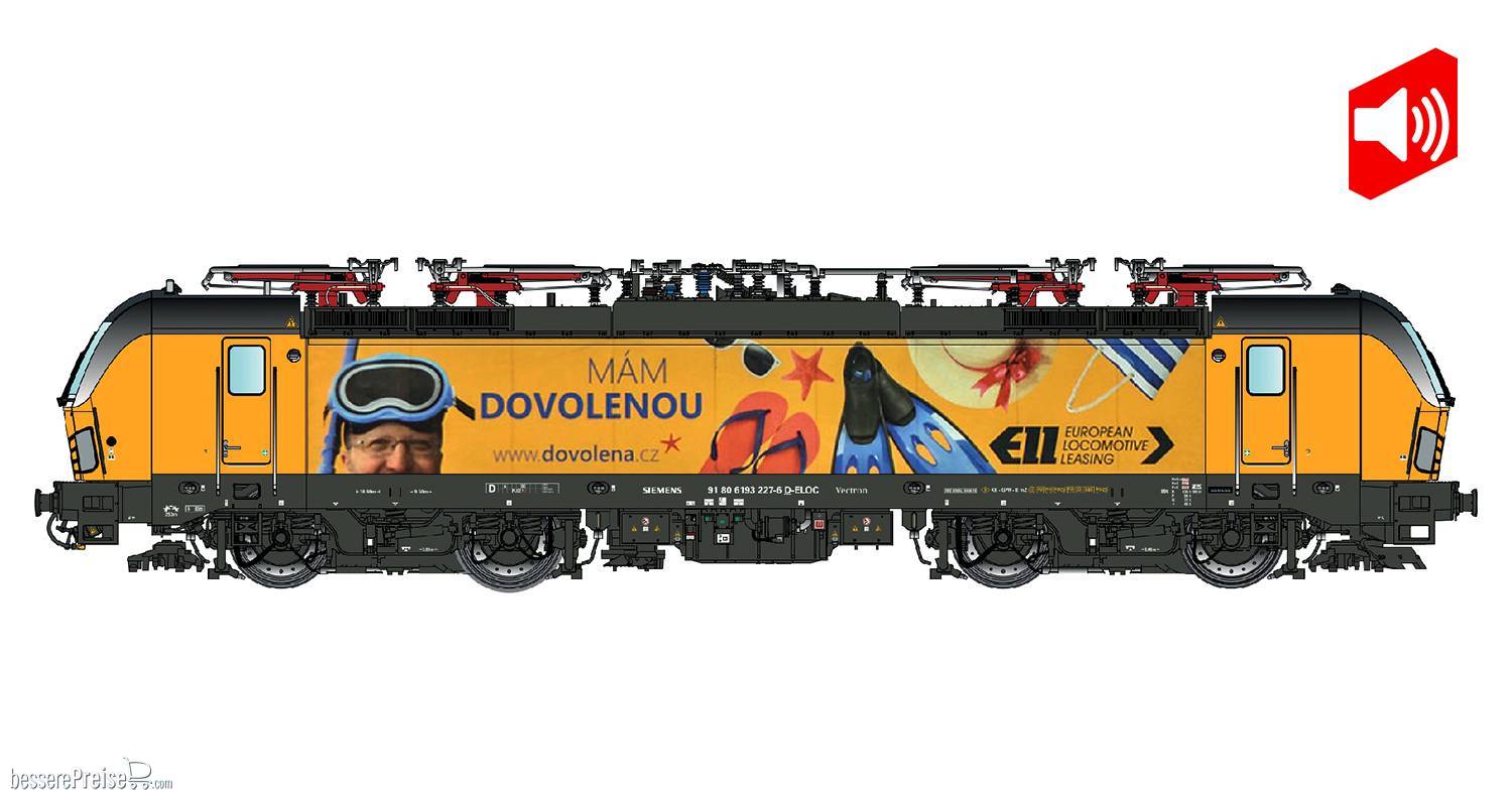 E-Lok BR 193 Vectron Regiojet, Ep.IV, Werbung, Sound - Lemke
