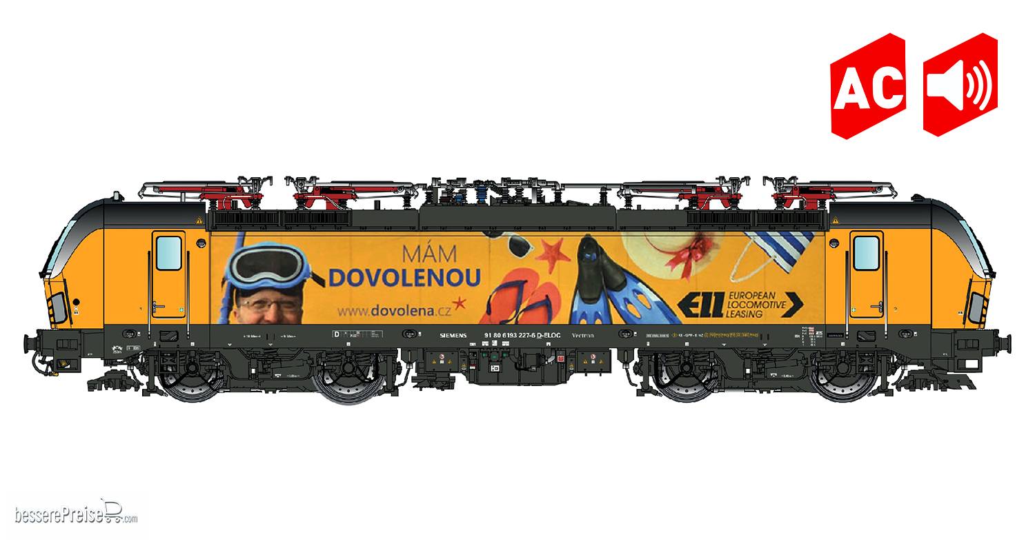 E-Lok BR 193 Vectron Regiojet, Ep.IV, Werbung, AC Sound - Lemke