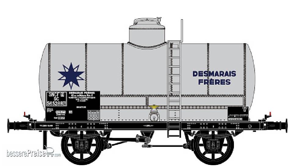 Kesselwagen OCEM SNCF/DF, Ep.IIIa - Lemke