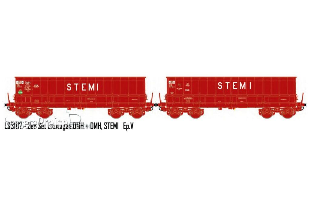 2er Set Erzwagen DMH SNCF / Stemi, Ep.V - Lemke