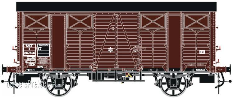 Ged. Güterwagen K 29 OCEM SNCF, Ep.IIIb