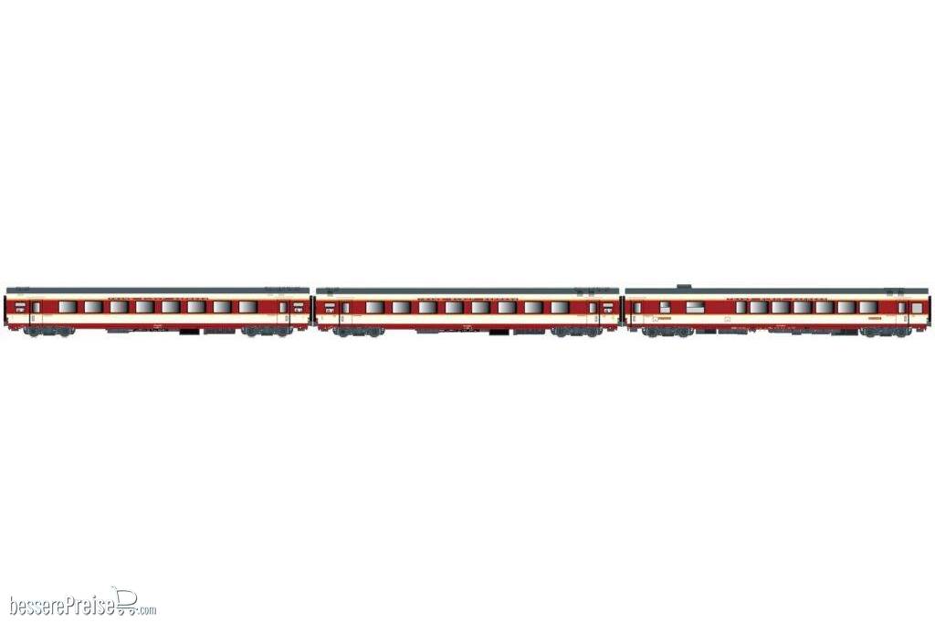 3er Set GC Wagen A8tu+A8u+Vru SNCF, Ep.IV, Aquitaine