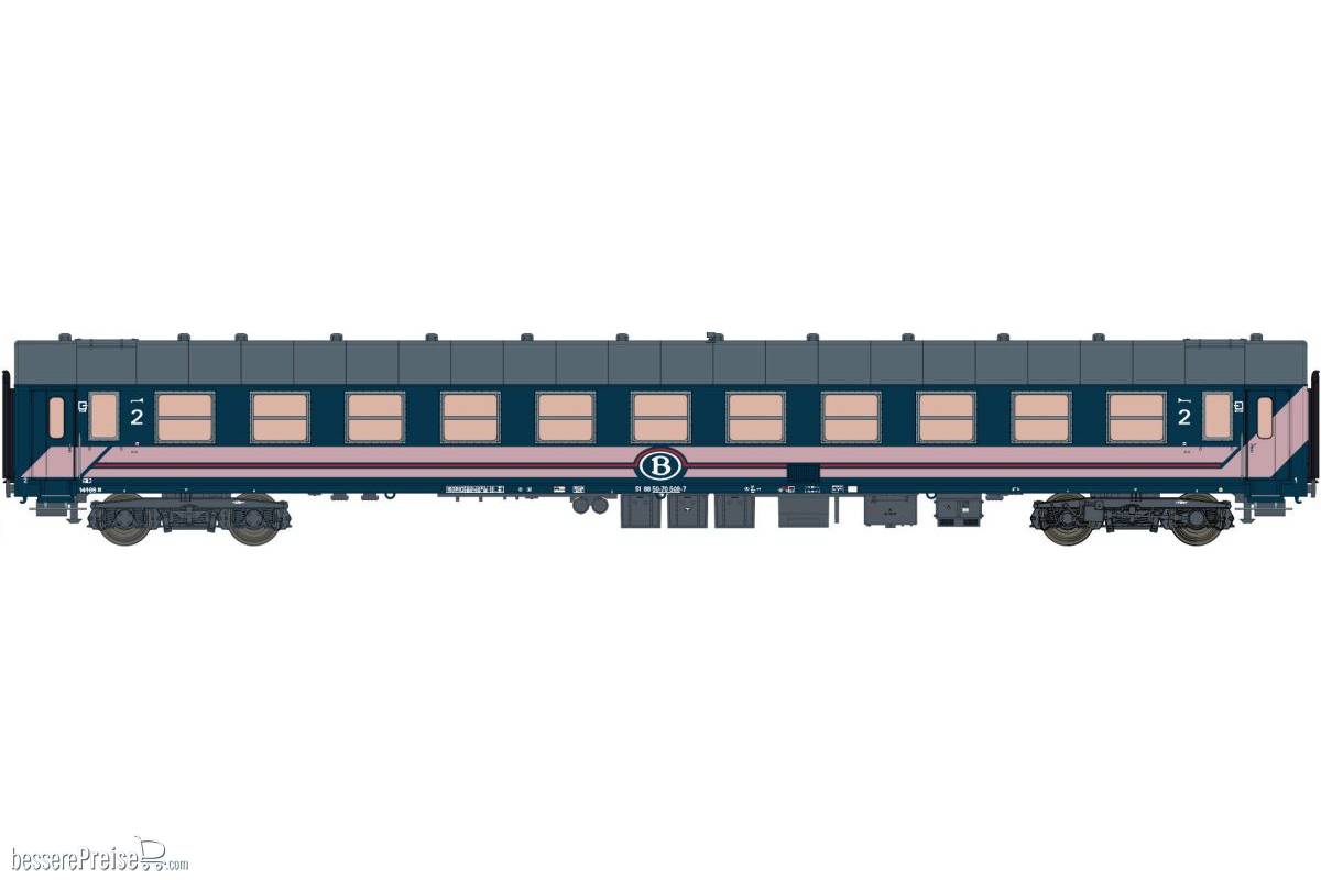 Personenwagen I5 Bc10, 2.Kl. SNCB, Ep.VI - Lemke