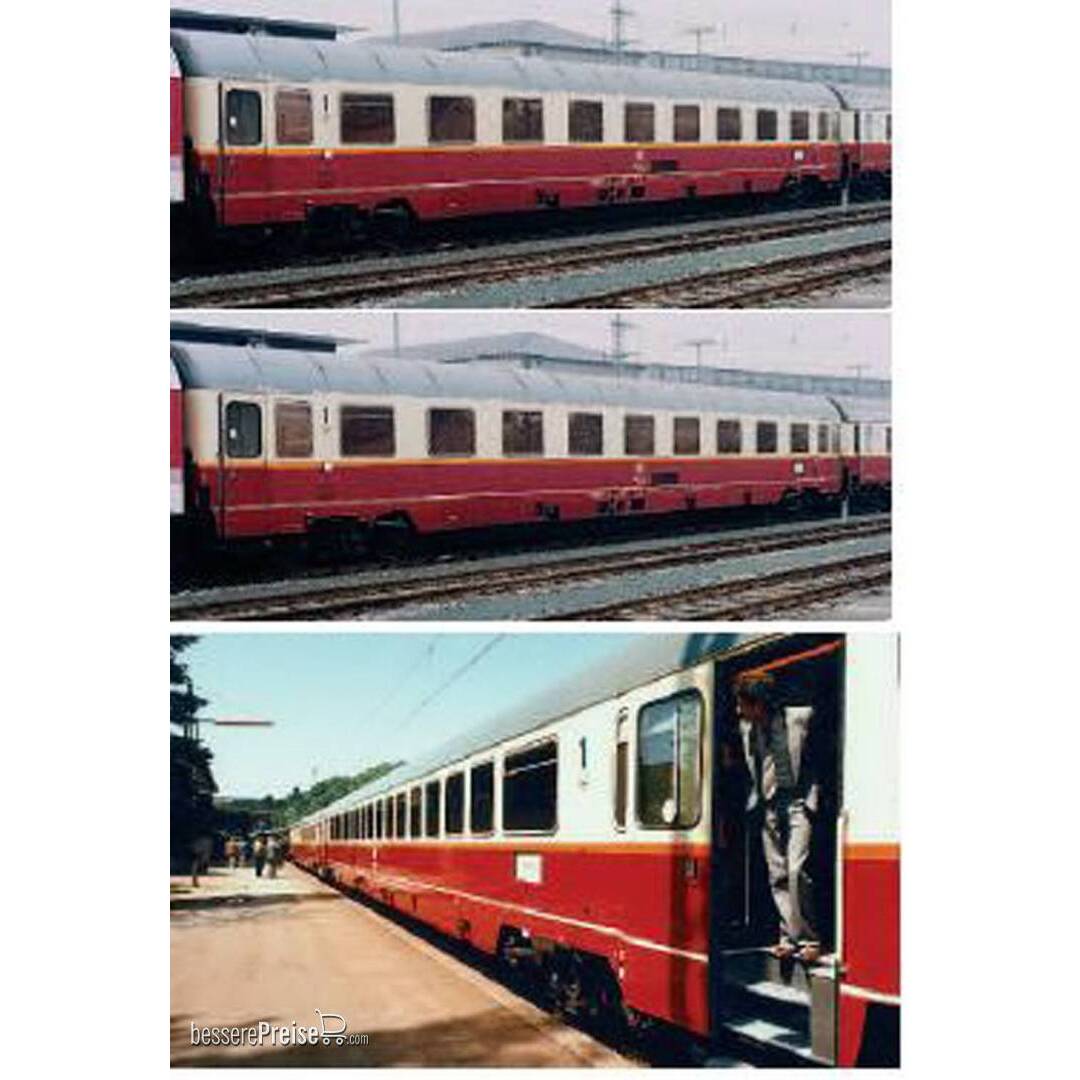 Rheingold IC Set 1.Kl.Abteilwagen 1.Kl.Großraumwag. Ep.IVb - Lemke