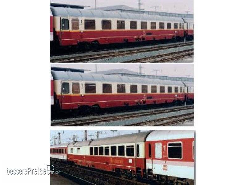 Rheingold IC Zug Set 2x1.Kl. Abteilwagen Speiswagen Ep.IVb - Lemke
