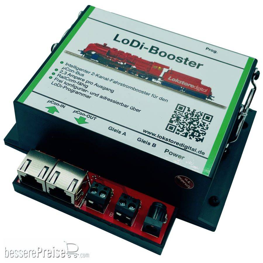 Lokstore Digital LoDi014 - LoDi-Booster 19 Volt | Modellbahn | Modelleisenbahn