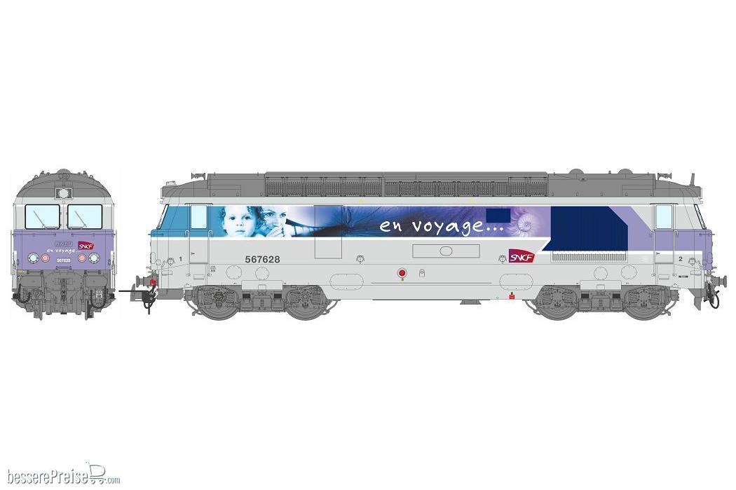 BB 67628 NEVERS EN VOYAGE Era V-VI - ANALOG