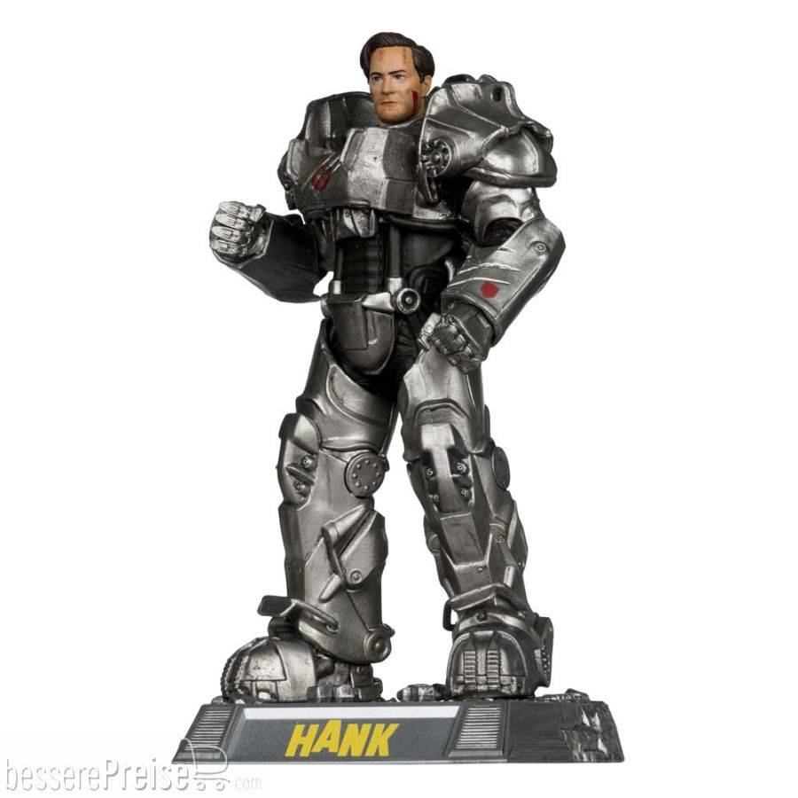 McFarlane Toys MCF14134 - Fallout Movie Maniacs Actionfigur Hank Maclean (Season 2) (Red Platinum Edition) 17 cm