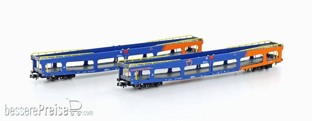 2er Set Autotransportwagen DDm 916 ZSSK, Ep.VI - Lemke