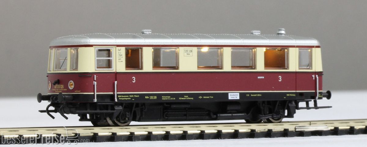 Kres N13503 -Dieseltriebwagen VT 135 126, Epoche II DRG