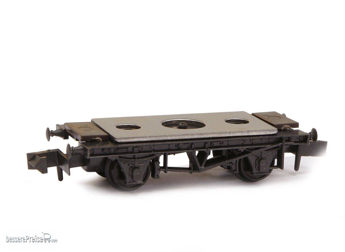 10ft WB Wagon-Chassis, Stahl-Sohlenstangen mit Scheibenrädern