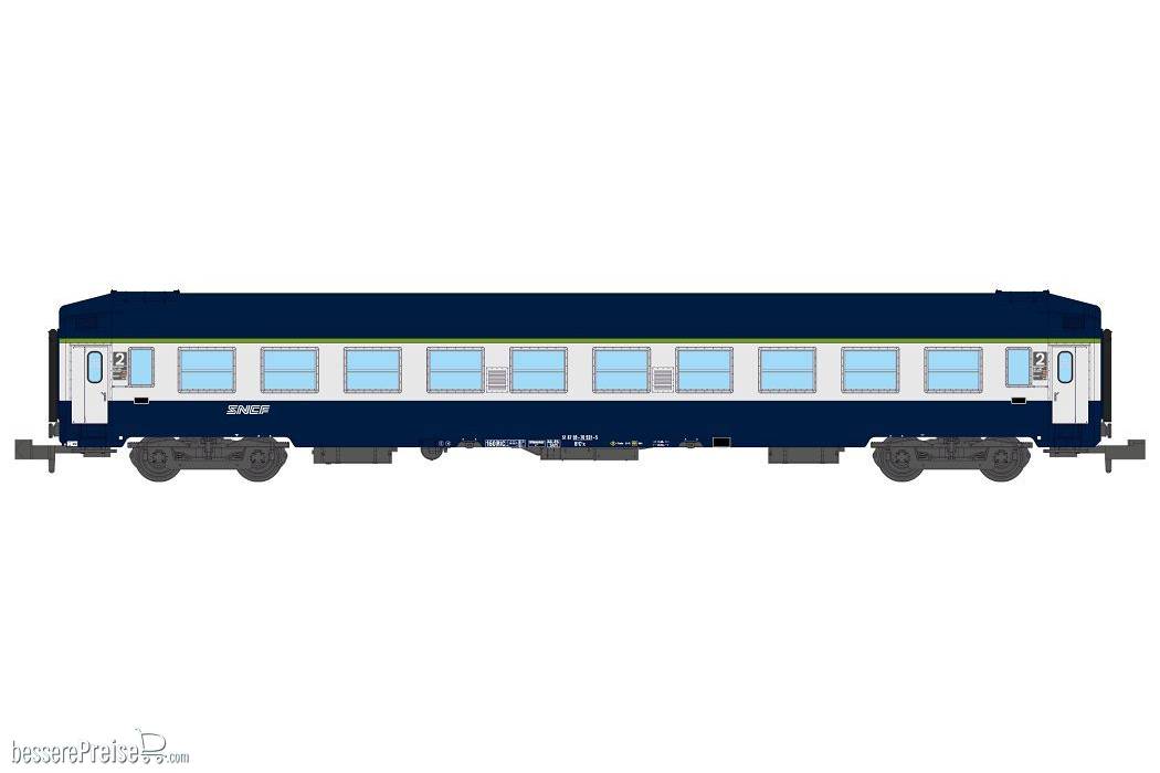 UIC SLEEPING CAR, High roof Blue TEN Color, logo nouille Era V