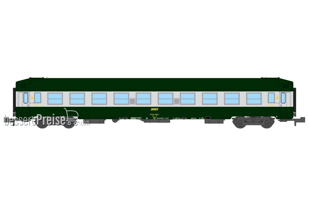 UIC SLEEPING CAR, High roof, Green-Alu 160 color Era IV