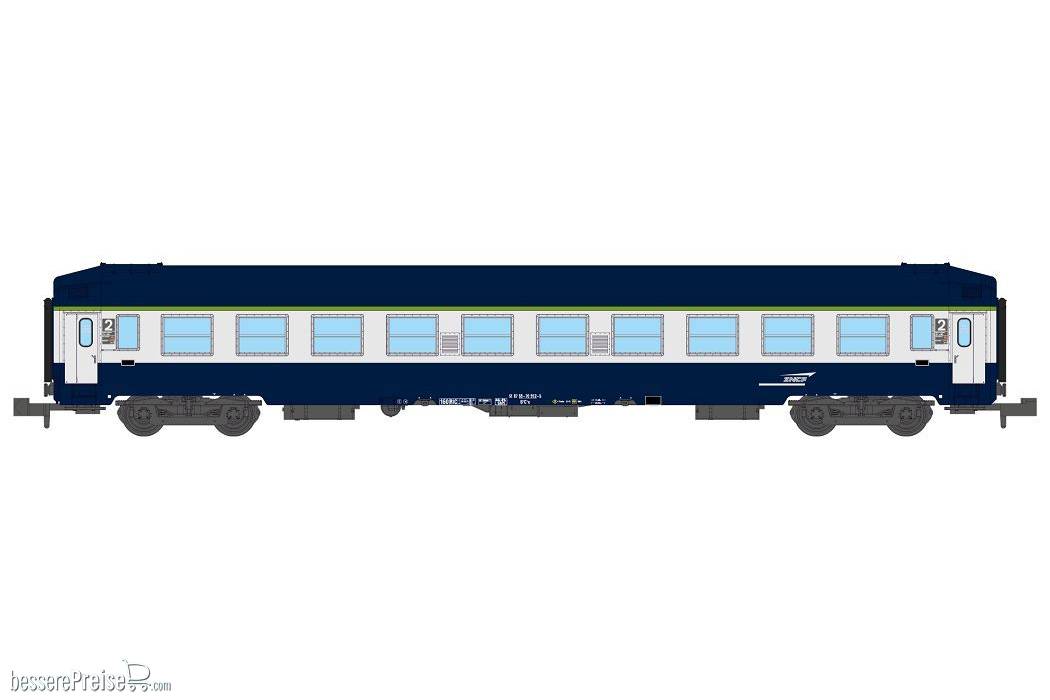 UIC SLEEPING CAR, High roof Blue TEN Color, arrow logo Era V