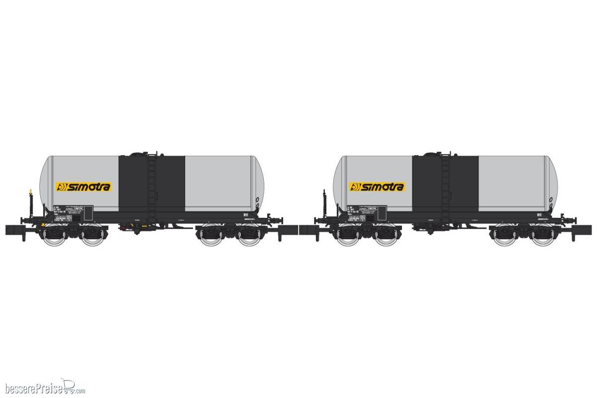 Set of 2 ANF SIMOTRA Bogies Y 25S petroleum products transport Era IV