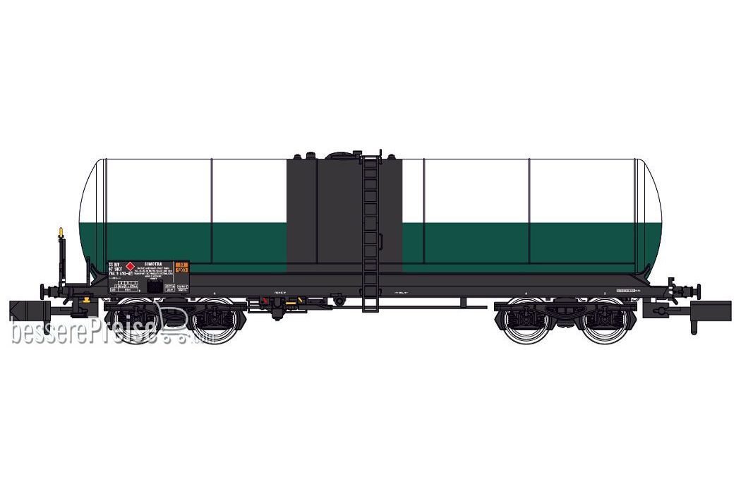 ANF SIMOTRA Bogies Y 25S, petroleum products transport Era V
