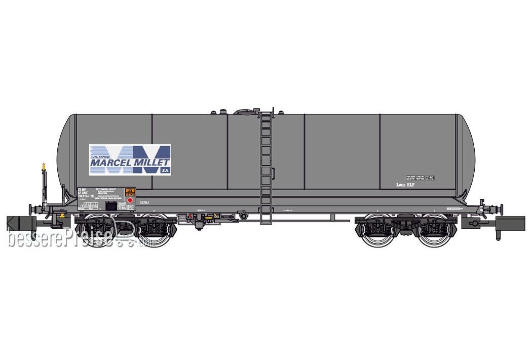 ANF MARCEL MILLET Bogies Y 25S, petroleum products transport Era V
