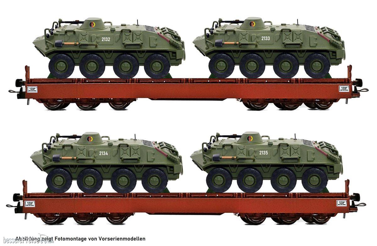 Samms 4860 Militärtransport NVA - Set C