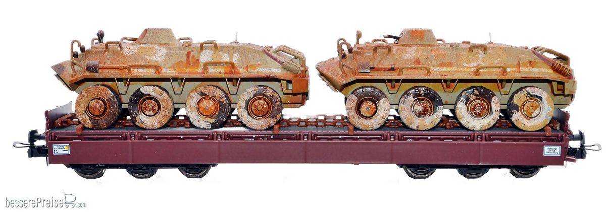 6-achsiger Schwerlastwagen Bauart Samms 4860 der DR