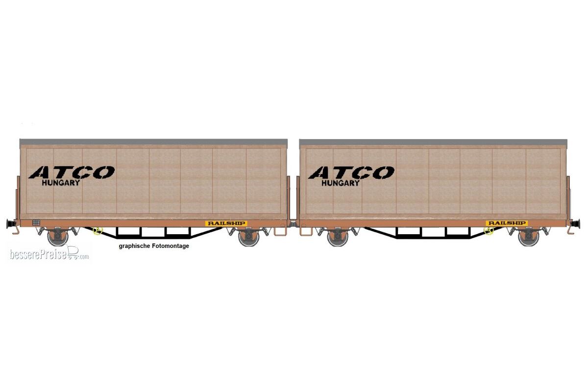 Laas DR-Railship mit Holzkiste ATCO