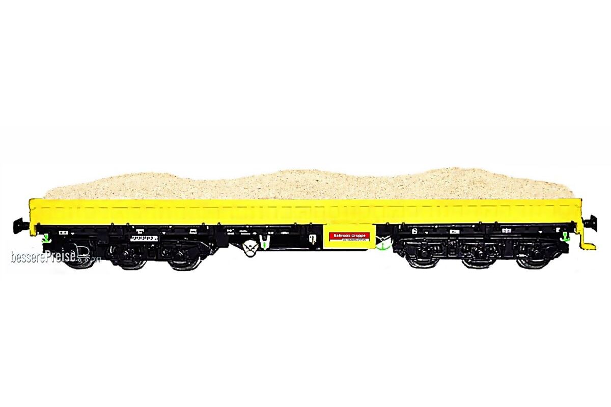 Samms-u 454 Bahnbau Gruppe gelb mit Sand