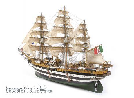 Maquette Occre Amerigo Vespucci 1/100 Avec Voiles – 15006 – Modèle Bois 980 Mm – Pour Connaisseurs