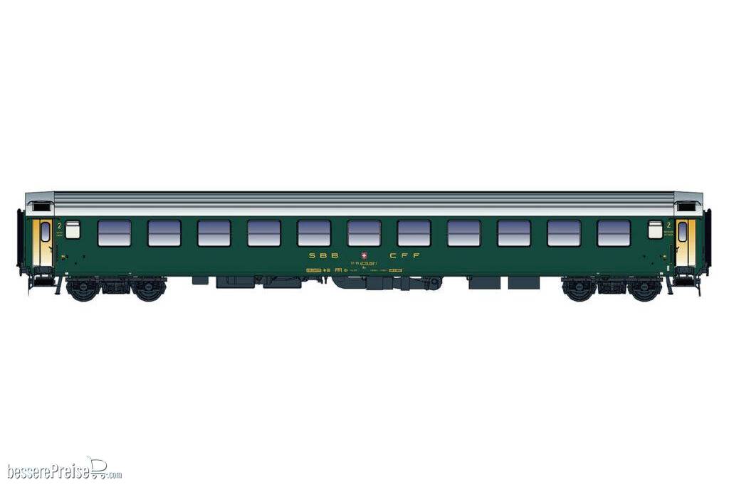 UIC-X Personenwagen Bm, 2.Kl. SBB, Ep.IVa