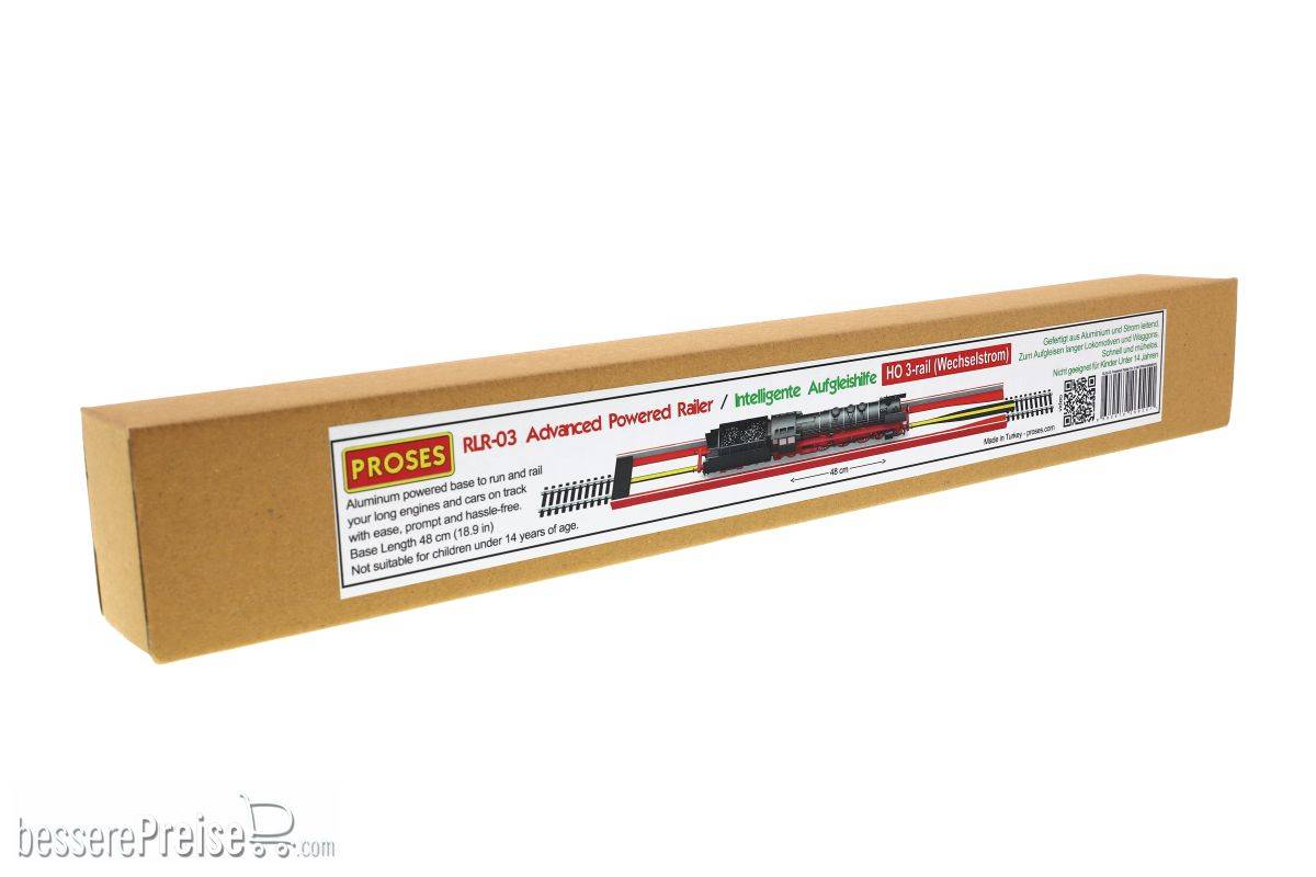 Proses PRLR-03 - Aufgleishilfe Spur H0 für Dreileiter System - Märklin | Modellbahn | Modelleisenbahn