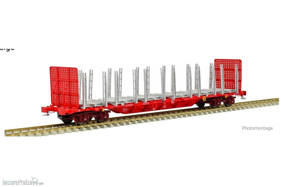 Sgnss Takargo 018 60 container wagon Innofreight Timber Stanchions