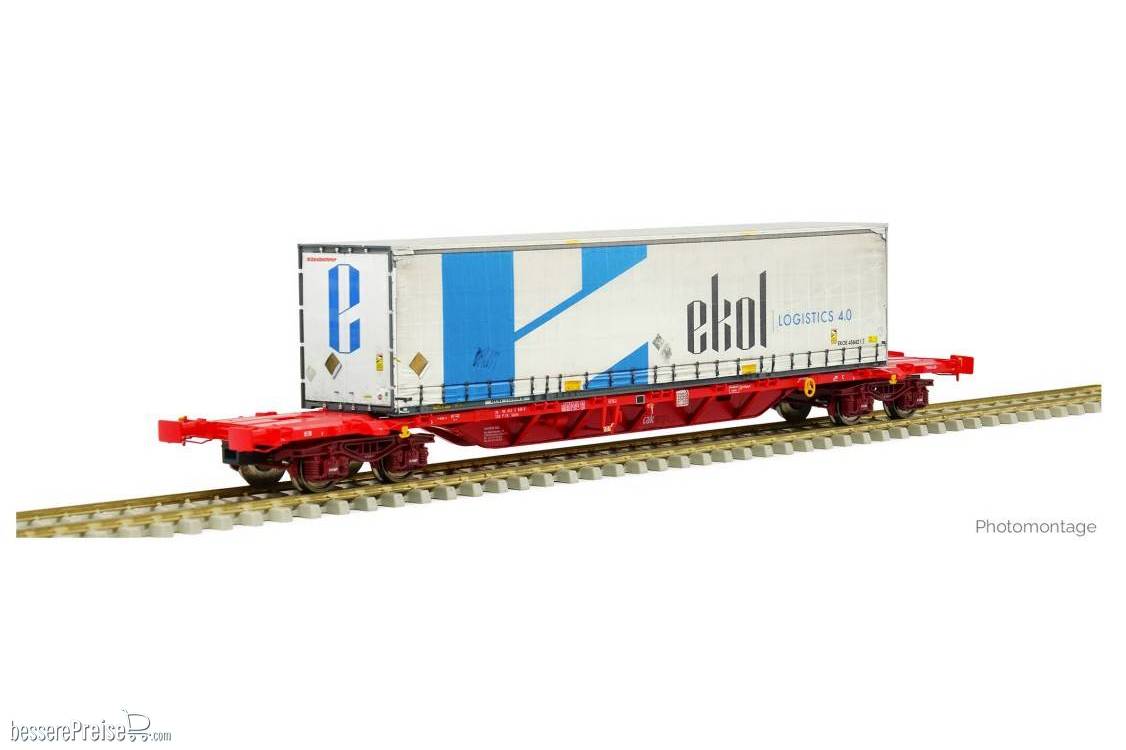 Sgnss Takargo 079 60 container wagon Swap Body "Ekol Logistics"