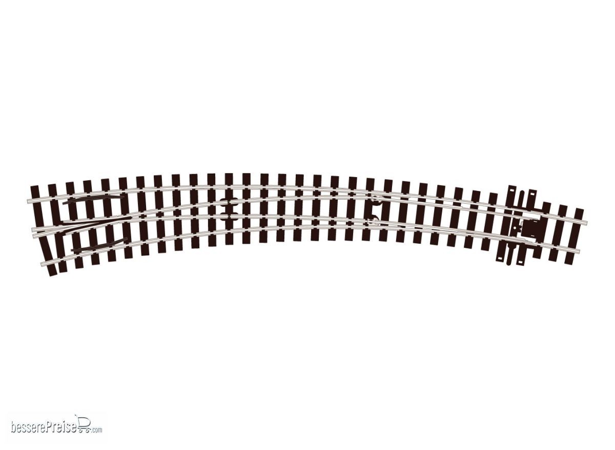 Peco H0m SL-E1487 - Code 75 Bogenweiche links 10° | Modellbahn | Modelleisenbahn