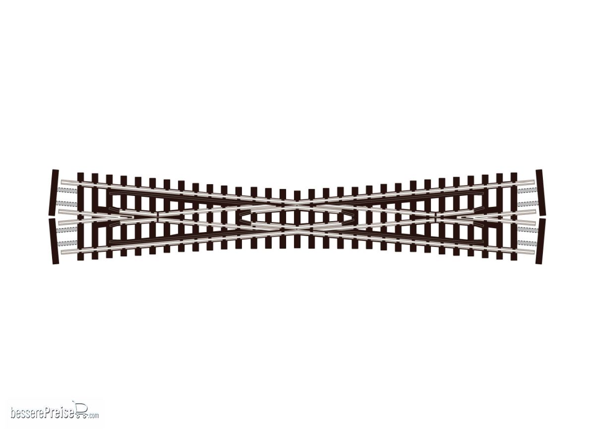 Peco N SL-E394F - Code 55 Kreuzung 10° | Modellbahn | Modelleisenbahn