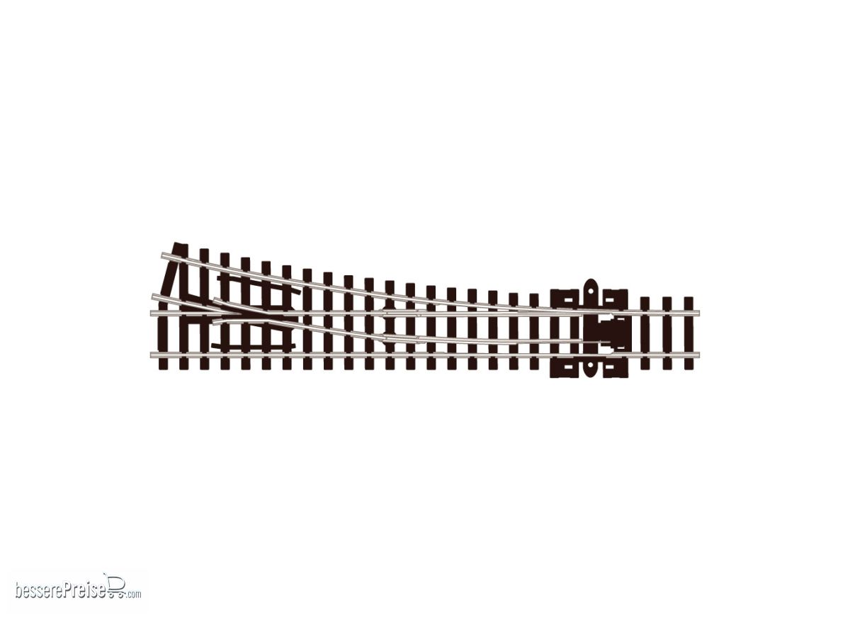 Peco N SL-E395 - Code 80 Weiche rechts 14° mittlerer Radius | Modellbahn | Modelleisenbahn