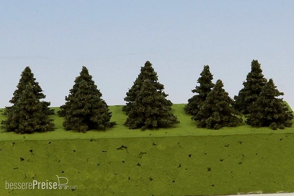 Model Scene SM015 - Fichte 15 mm (10x) | Modellbahn | Modelleisenbahn
