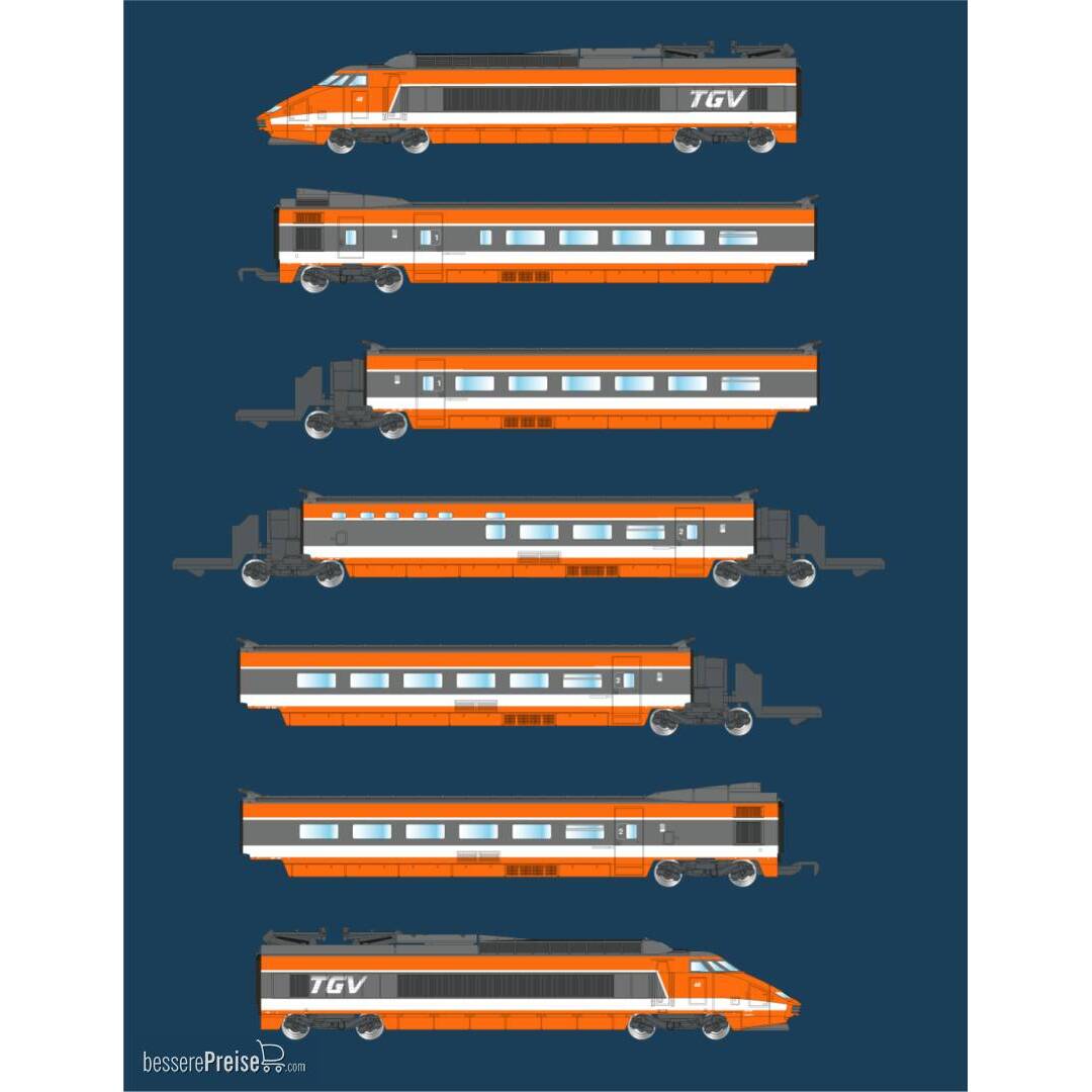 TGV Sud-Est - orange - DCC