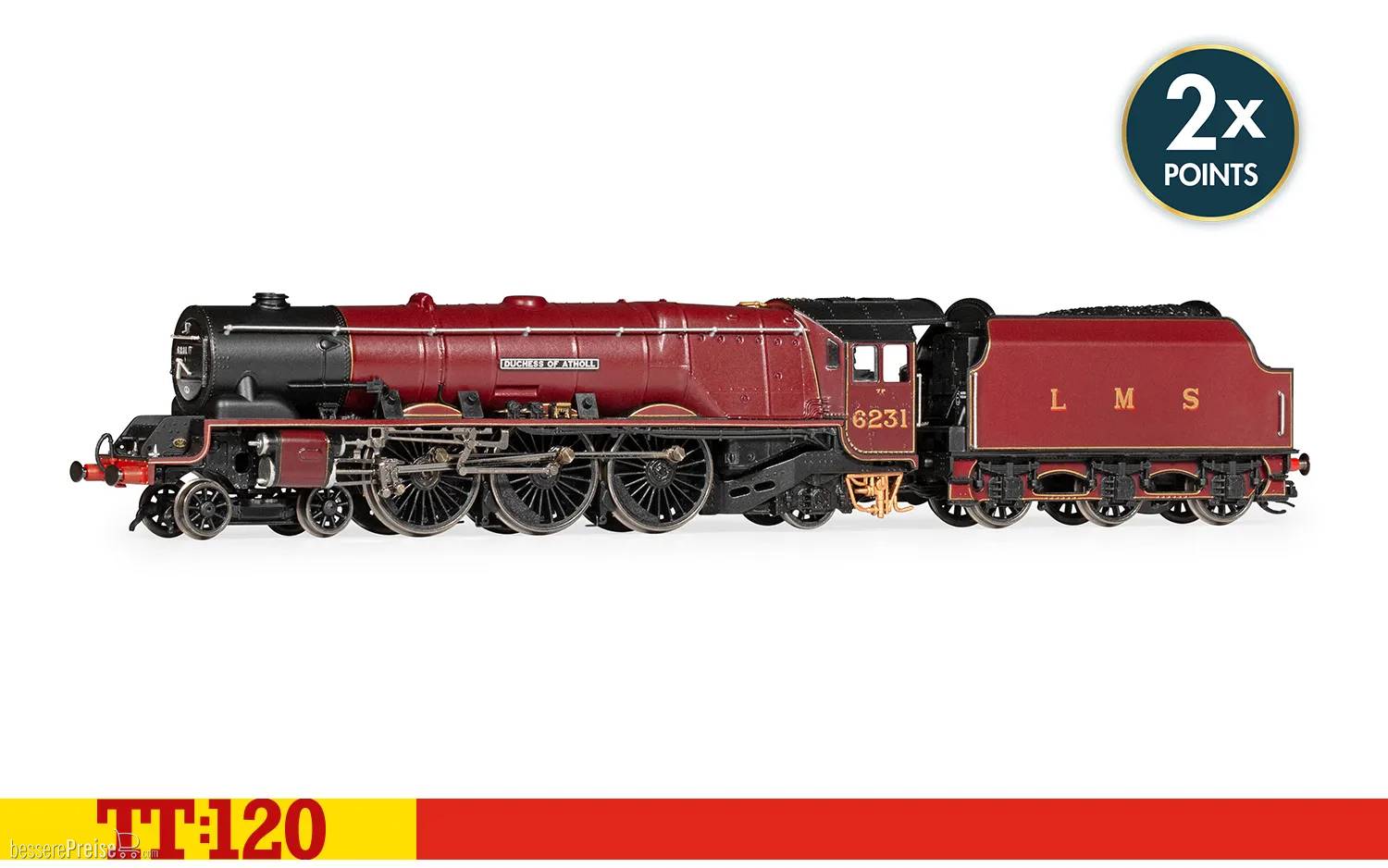 Dampflok LMS - Princess Coronation - 4-6-2 - 6231 Duchess of Atholl - Ep.III