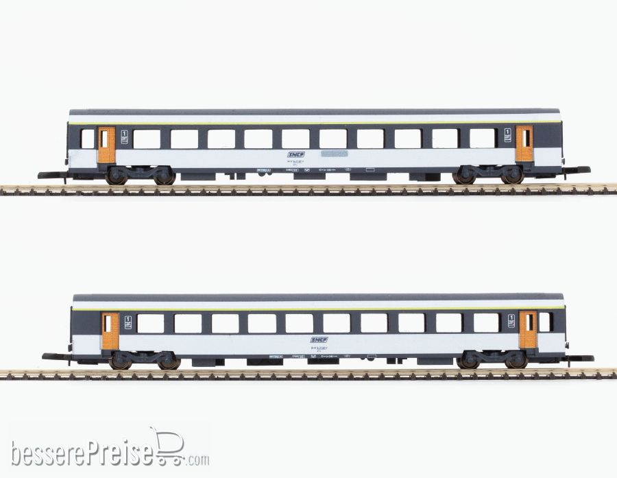 Azar Models V01-OR1 - Personenwagenset CORAIL Vtu 2x 1. Klasse