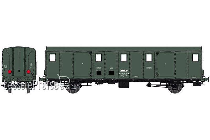 LUGGAGE CAR OCEM 29 Functional Lights, 2 Lights, Rollbearing wheelboxes, White boxed logo Era IV- DCC Sound
