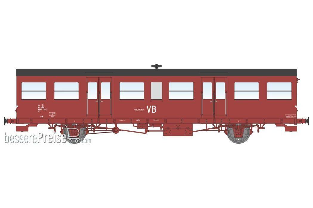 Southwest Car, little gutters, modern lantern holder, Red VB Era IV
