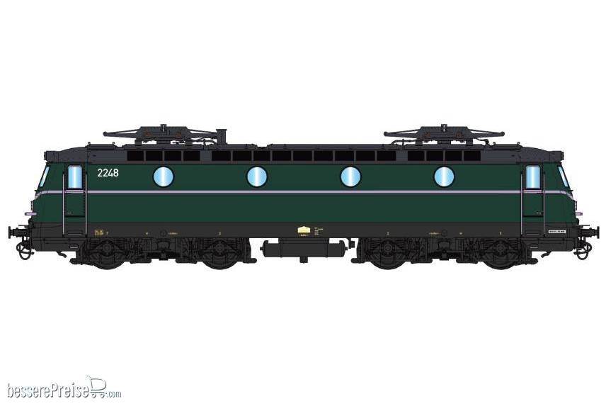 E-Lok 2248 der SNBC Reeks - AC 3-Leiter Wechselstom - Ep.IV - Digital