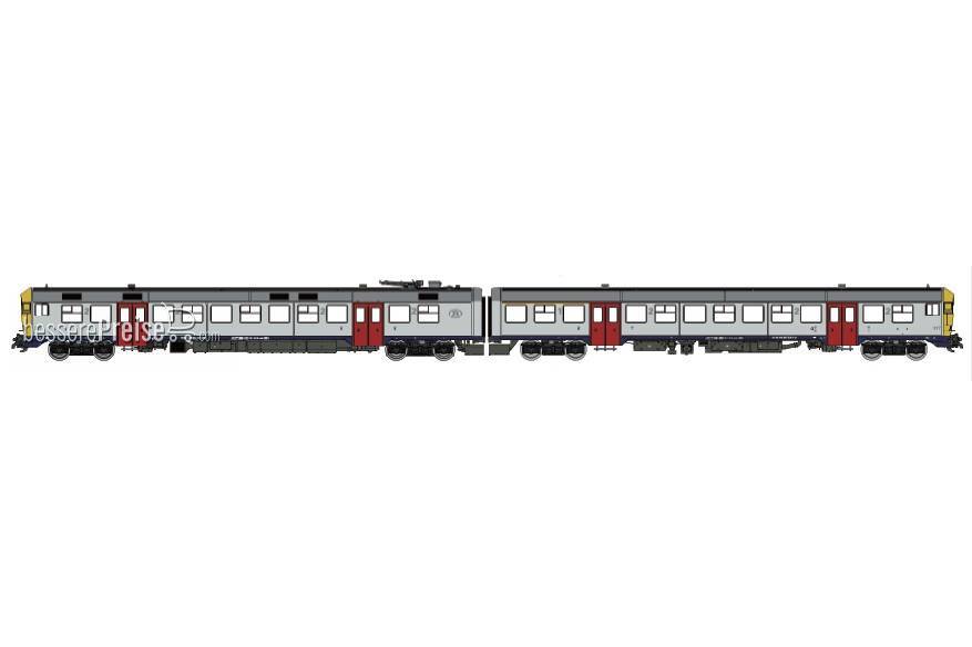 Elektrotriebuzg der SNCB AM 917 - SPRINTER NewLook - AC 3-Leiter Wechselstom - Ep.V-VI - Digital