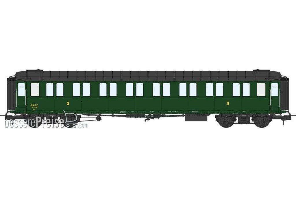 Metallic Cars Ex-PLM, C8 N° 11797, green 306, SNCF Era III A