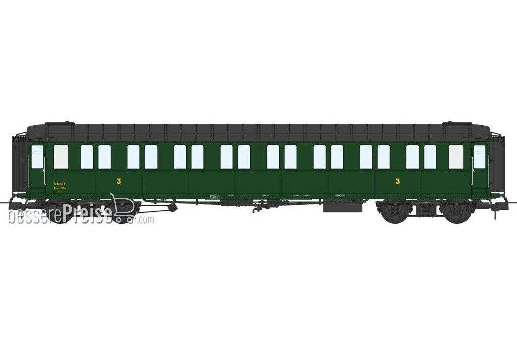 Metallic Cars Ex-PLM, C8 N° 11832, green 306, SNCF Era III A